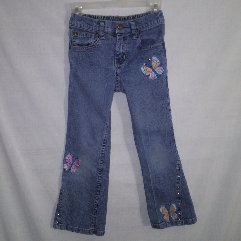 ARIZONA JEANS COMPANY BRAND EMBROIDERED JEANS